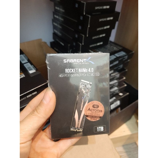 Ổ cứng SSD M2 PCle SABRENT Rocket Gen 3 /Gen4 - 1TB NVMe 2280 - Bảo hành 36 tháng