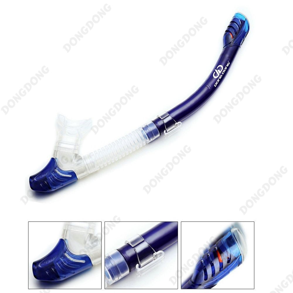 Kính lặn Ống thở S301 - Mắt KÍNH CƯỜNG LỰC, ống thở van 1 chiều ngăn nước cao cấp - DONGDONG