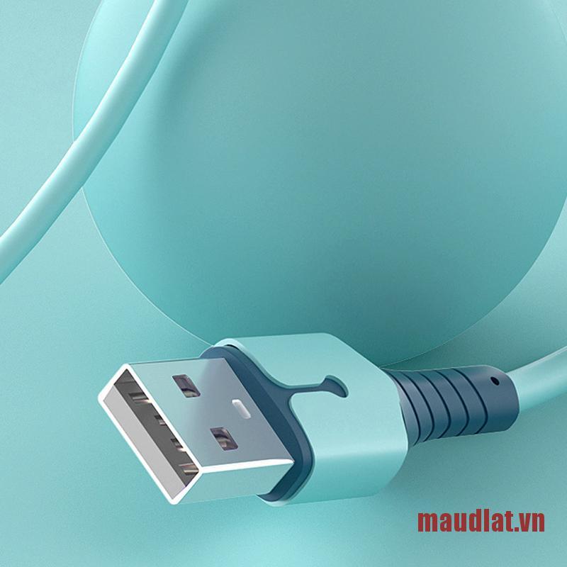 Maudlat Phone Charging Cable Liquid Silicone 5A USB Type C A For Samsung Xiaomi