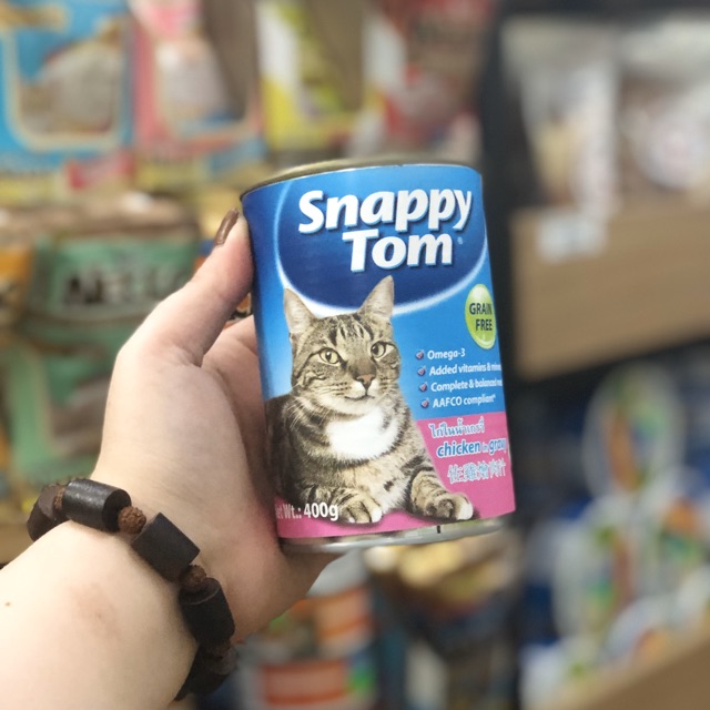 Pate mèo Snappy Tom siêu mịn cho mèo mọi độ tuổi