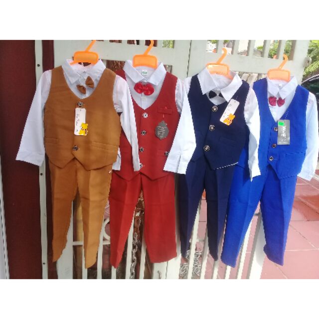 thanh lý Bộ Gile công tử bé trai 2 tuổi, 3 tuổi, 4 tuổi, 5 tuổi ( 13kg đến 16kg) đẹp rẻ