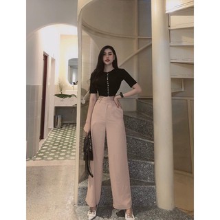 Quần ống rộng culottes 100cm