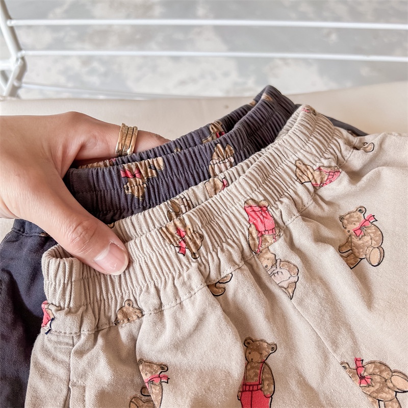 Bộ Áo Sát Nách Phối Quần Short Kiểu Hàn Quốc Thời Trang Mùa Hè Dễ Thương Cho Bé