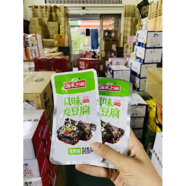 ĐẬU HŨ THÚI ĐEN TẨM VỊ SIÊU HOT - Lùn Con Food