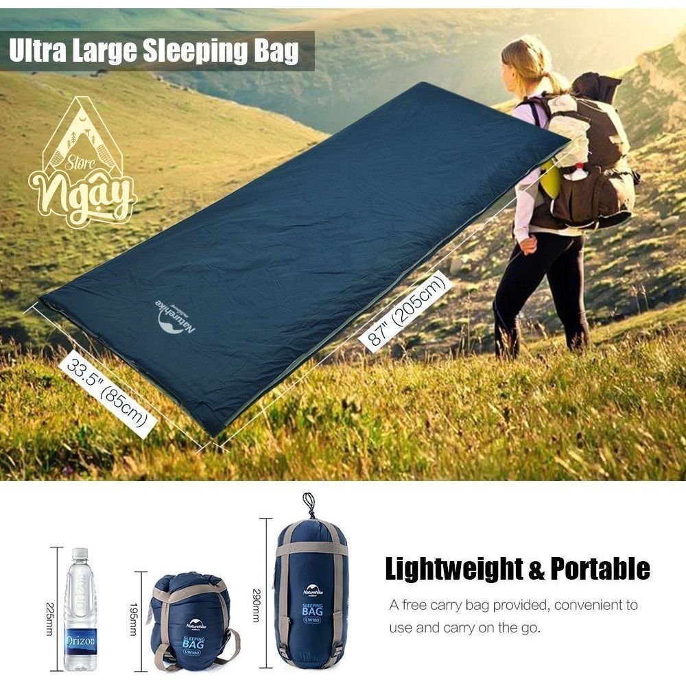 [HÀNG CHÍNH HÃNG]Túi ngủ Naturehike LW180