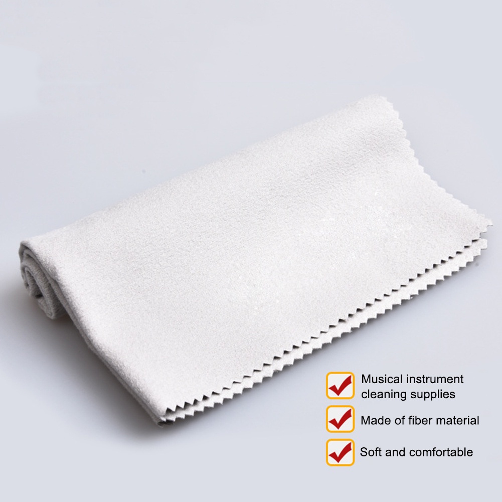 Nhạc cụ lau chùi chuyên nghiệp vải lau đàn guitar piano saxophone Sáo chăm sóc và bảo vệ