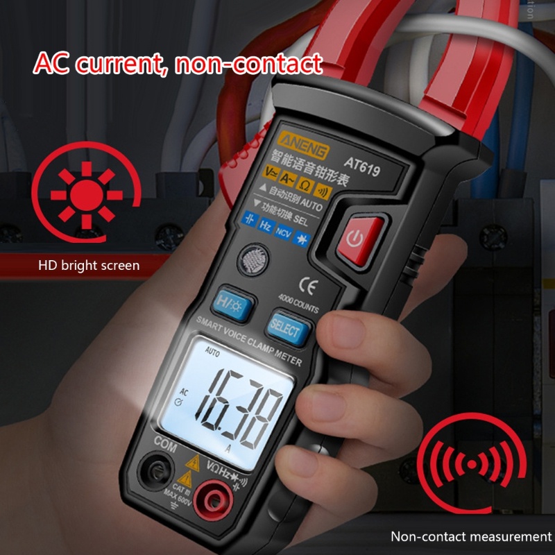 Vôn Kế Kỹ Thuật Số Độ Chính Xác Cao NCV AC / DC