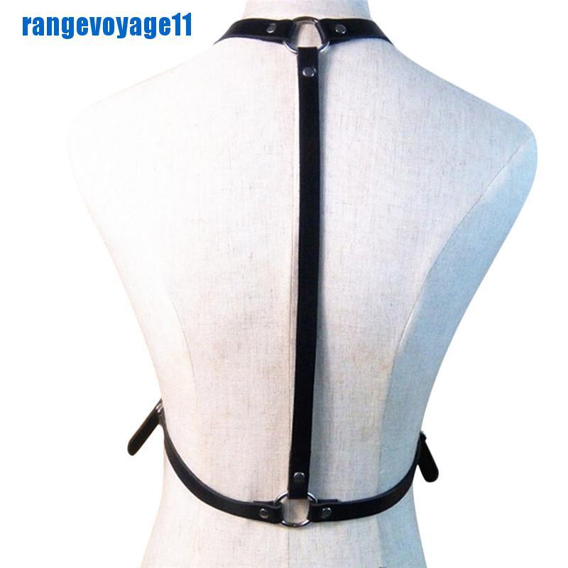 (Hàng Mới Về) Dây Đeo Ngực Bằng Da Có Thể Điều Chỉnh Cho Nam Và Nữ