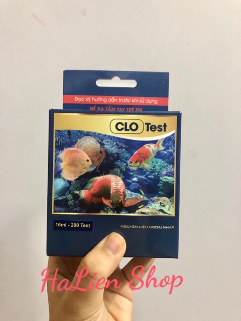 Hộp test nồng độ Clo trong nước