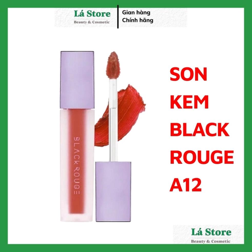 Son Kem Lì Black Rouge - Son Kem Black Rouge Air Fit Velvet Tint A12 💋