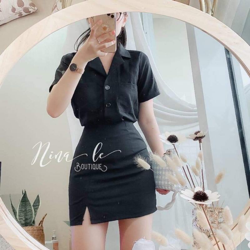 sét vét đen chân váy có quần | BigBuy360 - bigbuy360.vn