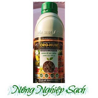 ORG HUM - Kích rễ, bật mầm (Chai 1 Lít)