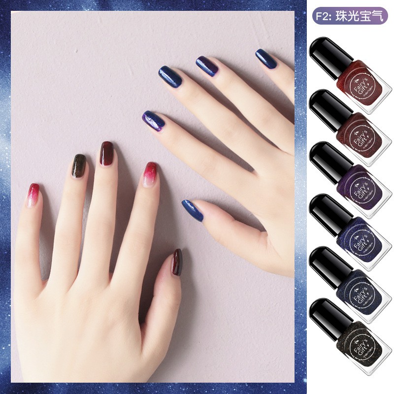 Hộp 6 Lọ Sơn Móng Tay N100 Tiện Dụng