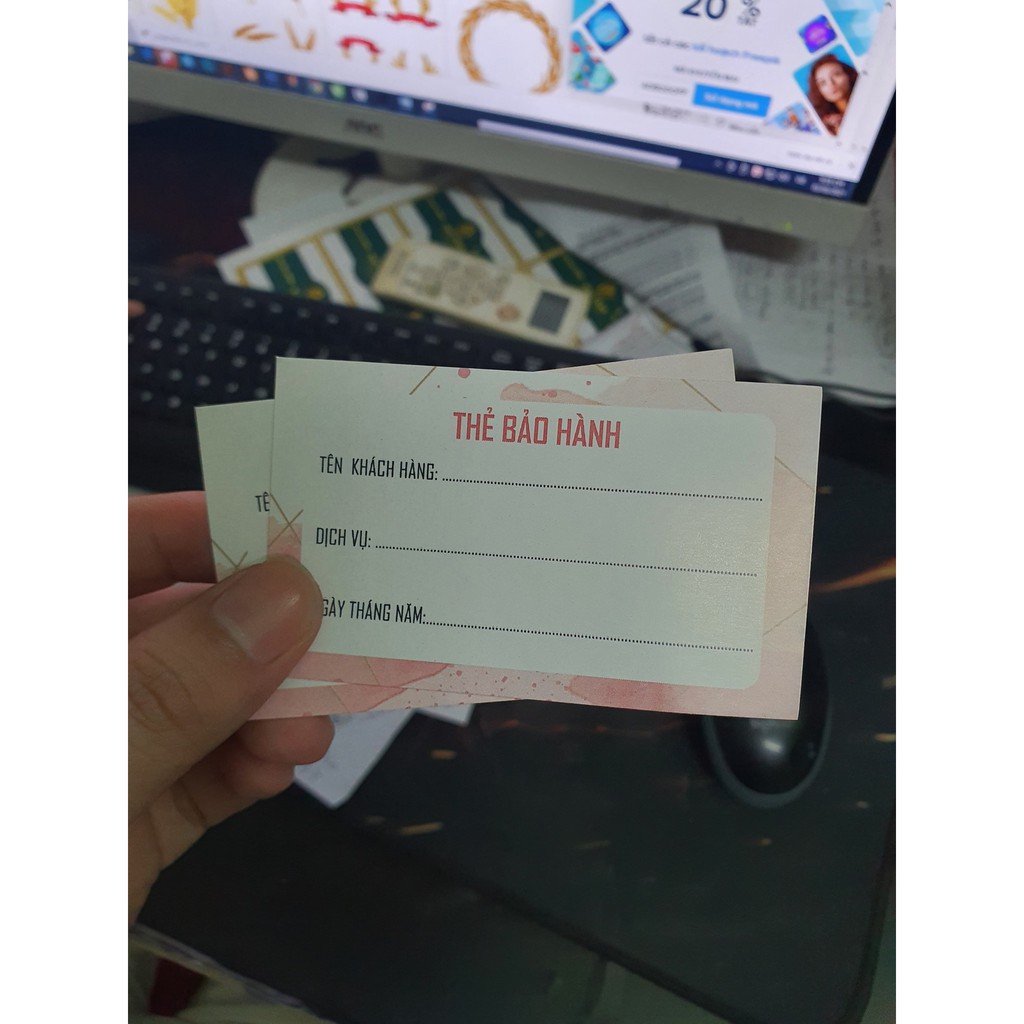 [ 100 cái name card ] Thiết kế, in danh thiếp, namecard tại Đà Nẵng số lượng ít cũng in nhé