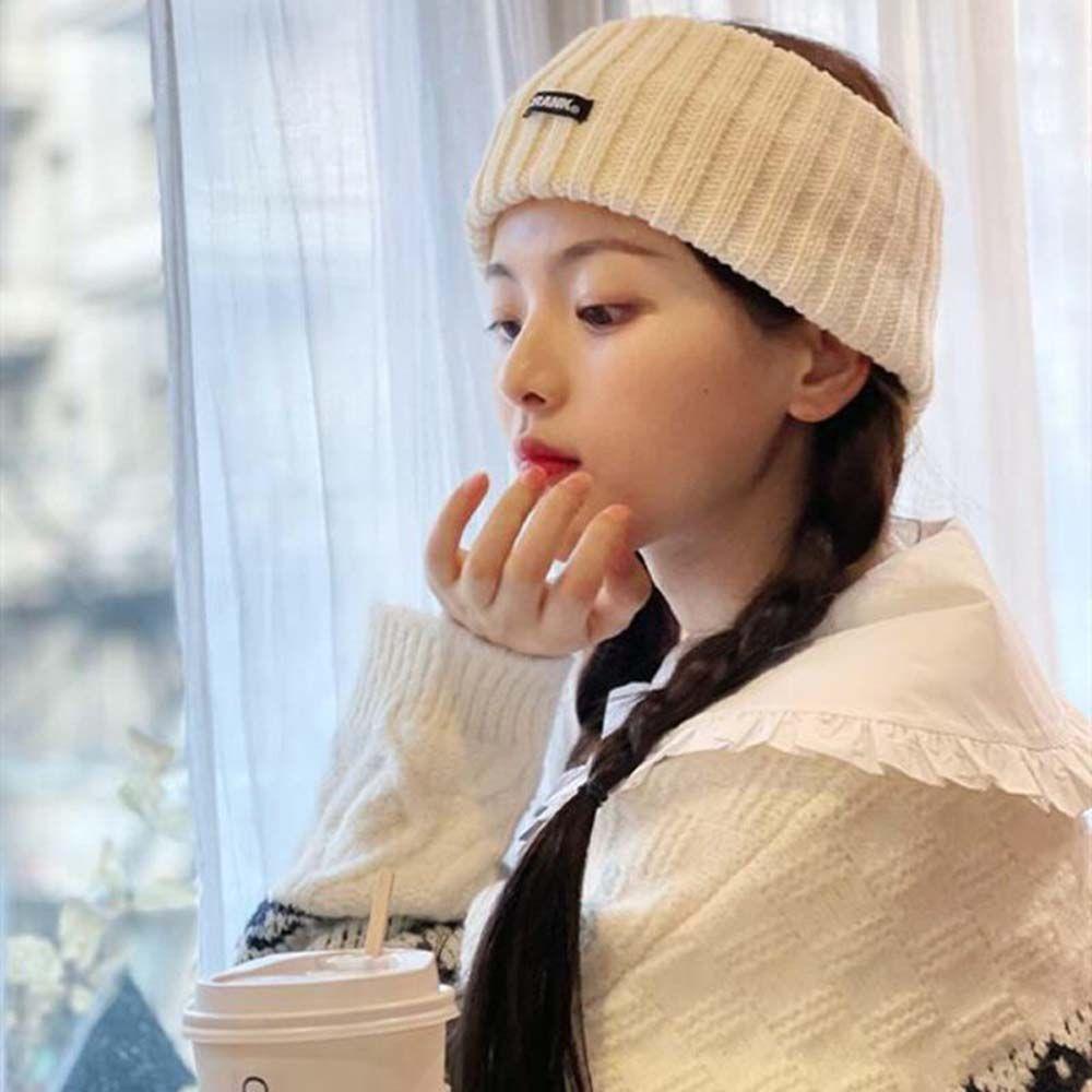 Băng Đô Thể Thao Dệt Kim In Chữ Giữ Ấm Mùa Đông Cho Nam Nữ