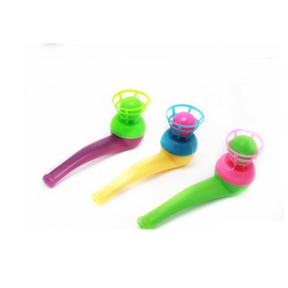 Set 2 bộ thổi bóng nhựa 1 tầng cho bé luyện hơi