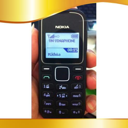 (Có Pin Sạc) Điện Thoại Nokia 1280 Zin Chính Hãng Màn Hình Zin, Main Zin Có Video