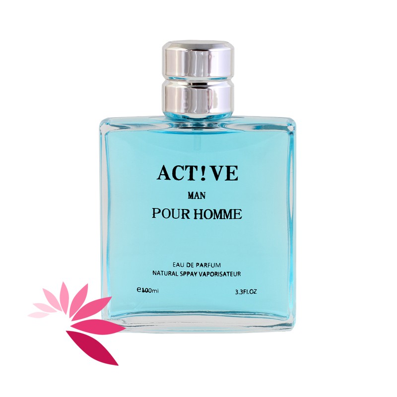 Nước hoa nam Active Man Pour Homme lưu hương lâu, hàng chính hãng chất lượng cao 100ml tặng quà 60k - NH01