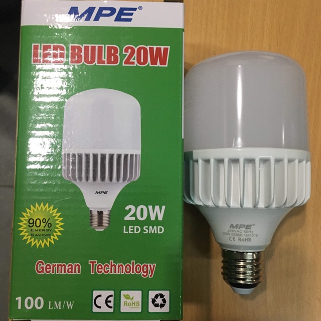Đèn Led búp 20W MPE