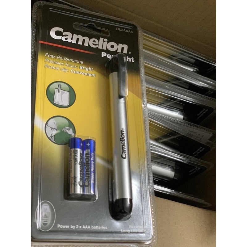 [Mã LIFEXANH03 giảm 10% đơn 500K] 20 cái đèn pin camelion kèm pin AAA