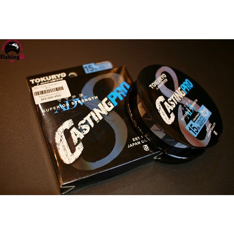 Dây PE câu lure Tokuryo Casting Pro. Dây Pe màu xanh