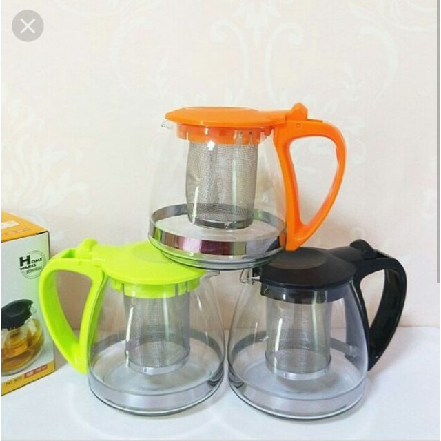 Bình Lọc Trà Thủy Tinh 1300ml Sang Trọng - Model 8130