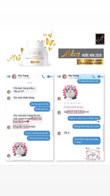 BODY MỀM NƯỚC HOA DƯỠNG TRẮNG DA | BigBuy360 - bigbuy360.vn