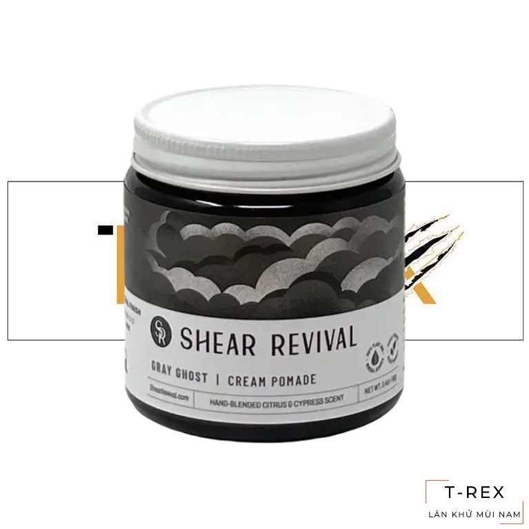 Sáp Vuốt Tóc Shear Revival Gray Ghost Cream Pomade 96Gr