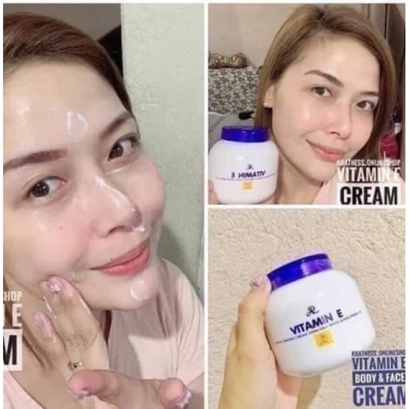 Kem Dưỡng Ẩm VitaminE Aron 200ml.