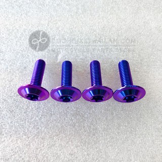 ỐC TITAN ĐẦU DẸP