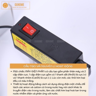 Điện phân thử nước