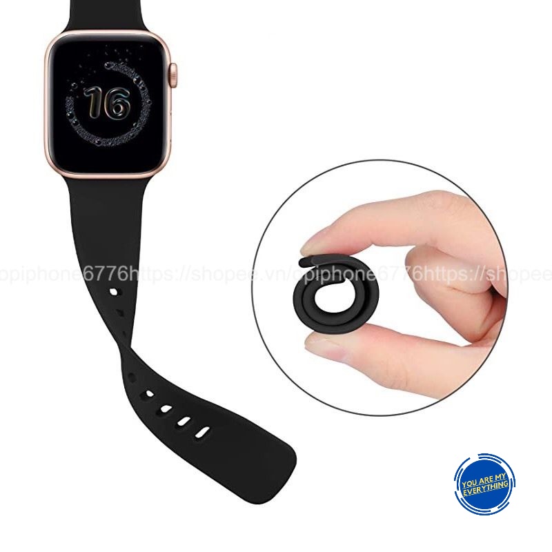 Dây đeo silicon mềm dành cho đồng hồ Apple watch Series 5/4/3/2/1 kích thước 38/40/42/44