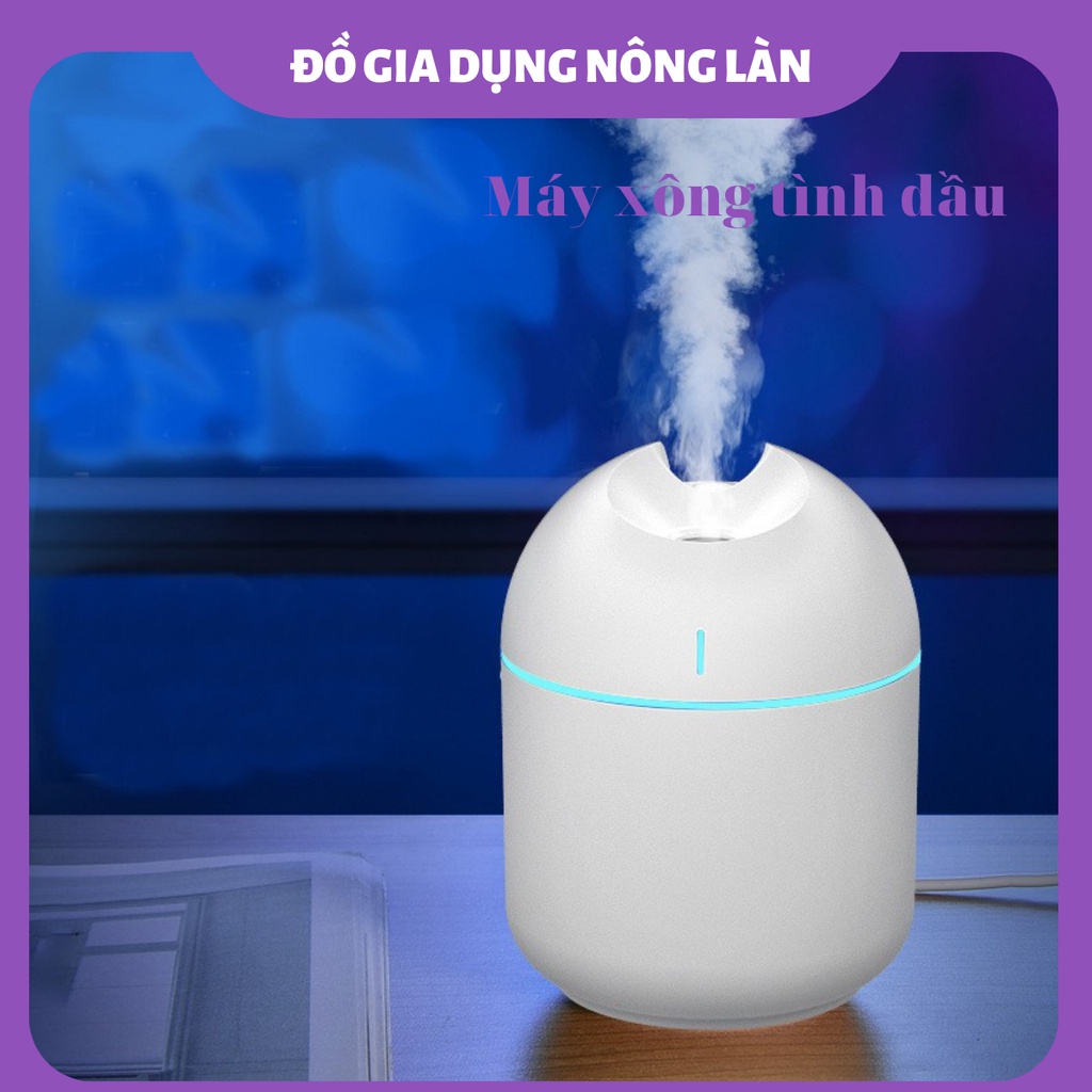 Máy Xông Tinh Dầu Mini Phun Sương Khuếch Tán Tinh Dầu Tỏa Hương Thơm Dùng Cho Phòng Ngủ Và Trong Xe Hơi Khử Khuẩn