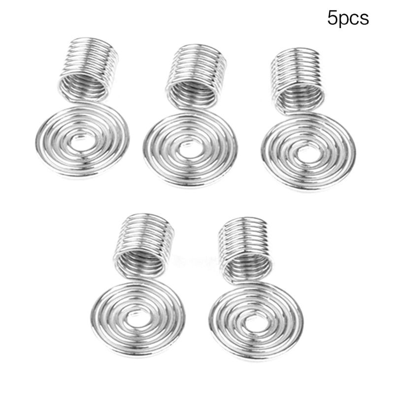 Set 5 Kẹp Tết Tóc Mạ Bạc Thời Trang