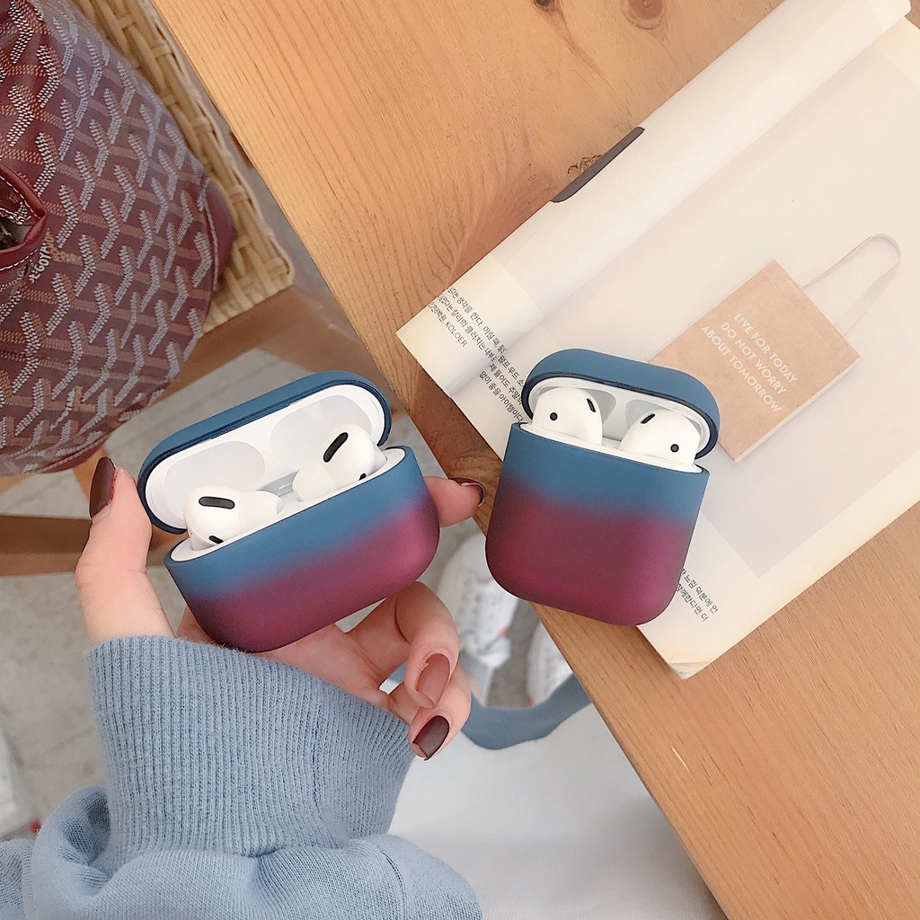 Vỏ bọc bảo vệ hộp sạc tai nghe không dây thích hợp cho Apple Airpods 1/ 2 3 Pro
