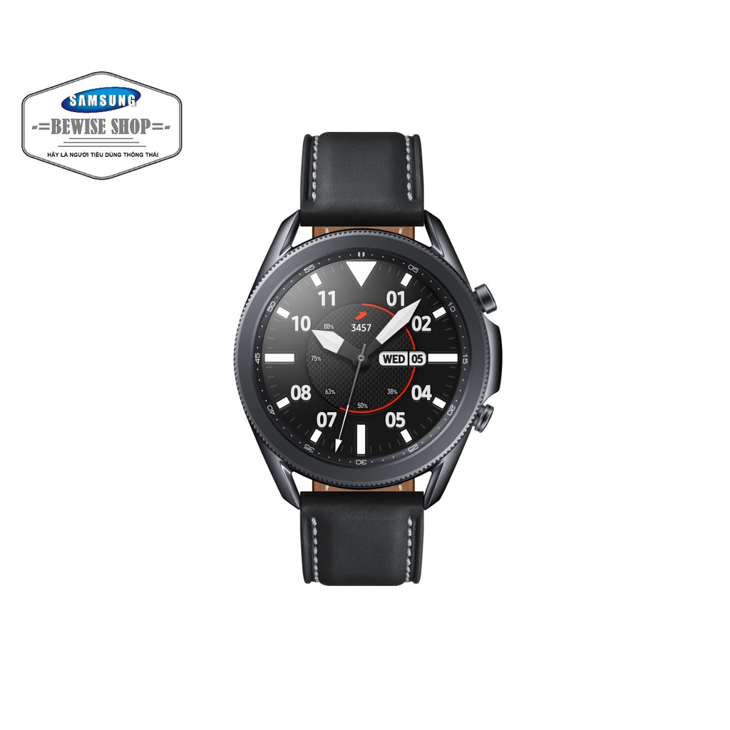 Đồng Hồ Thông Minh Samsung Galaxy Watch 3 Bluetooth Bản 45mm - Đo Nhịp Tim - Theo Dõi Thể Thao - Hàng Chính Hãng Samsung