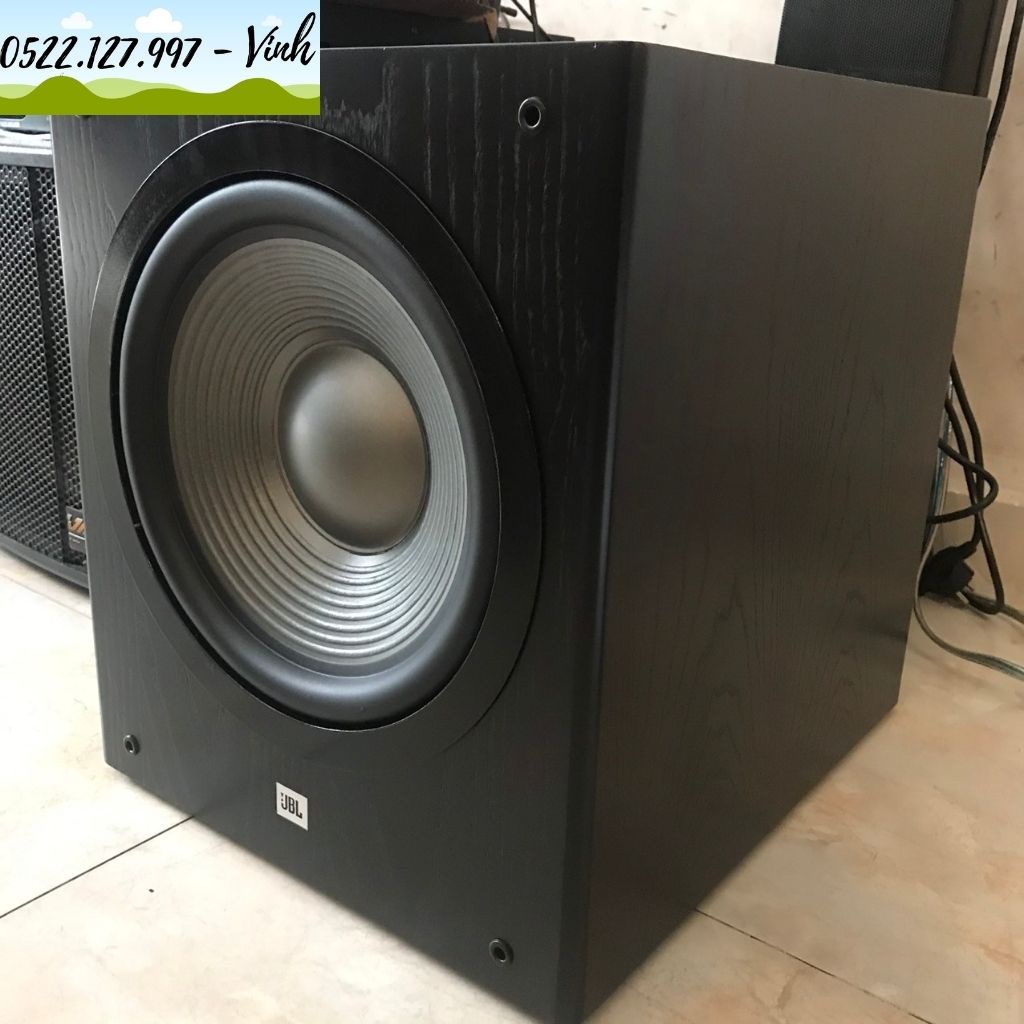 Loa Sub Điện JBL 260P/230-C bass 3 tấc sơn nhám đen  - Gia Khang Shop