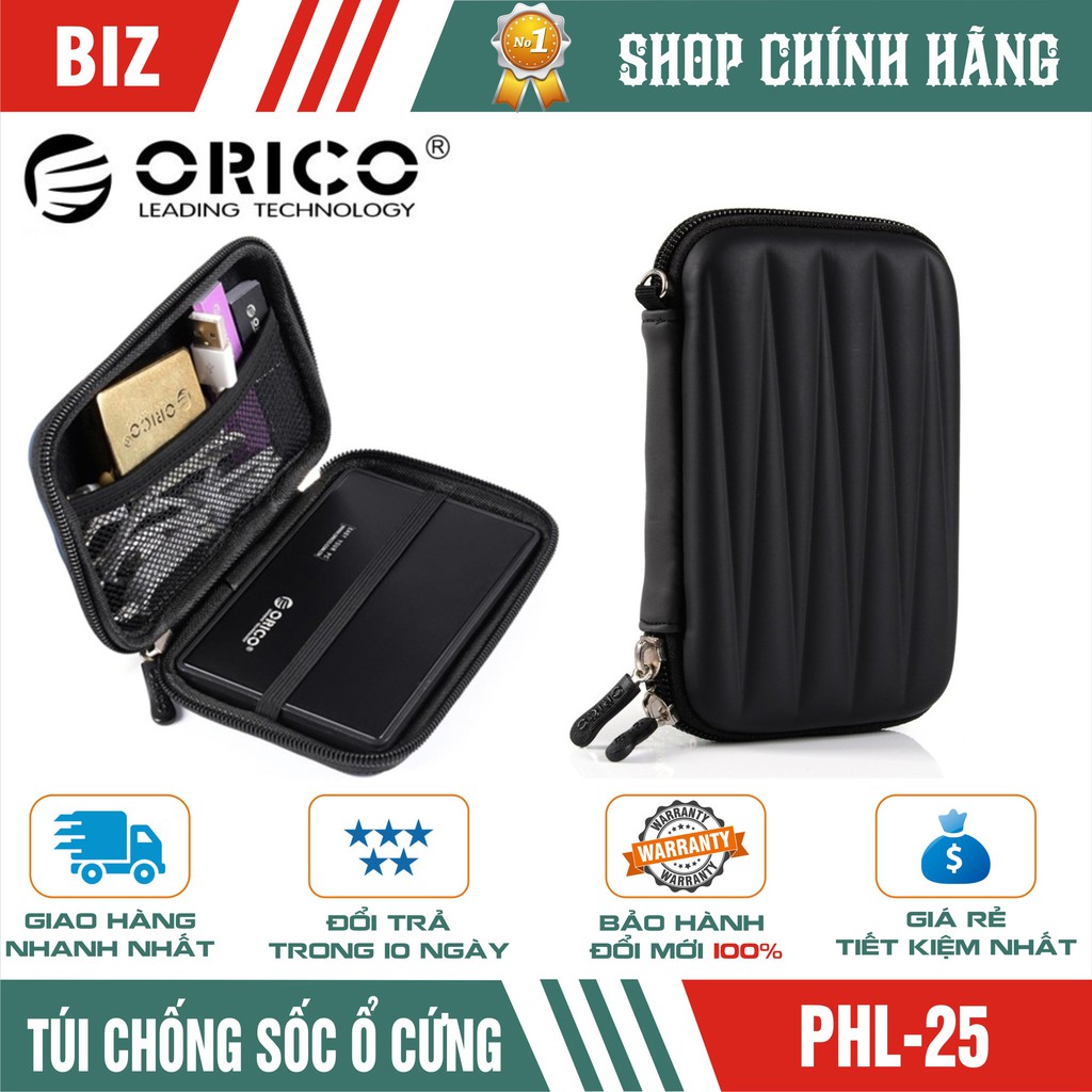 TÚI CHỐNG SỐC Ổ CỨNG 2.5 INCH ORICO PHL 25 - Phân phối chính hãng