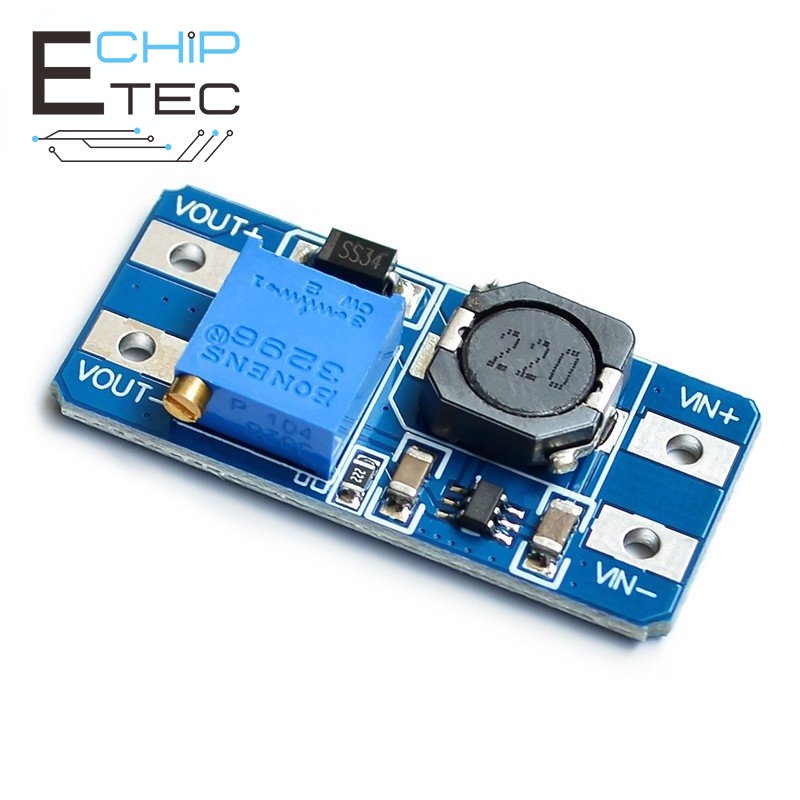 4 MT3608 DC-DC Step Up Converter Booster Power Supply Module Boost Step-up Board MAX đầu ra 28V 2A