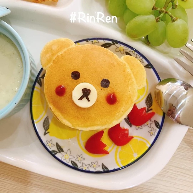 Bột làm bánh pancake bánh rán doremon Yamamori/topvalu/morinaga Nhật Bản