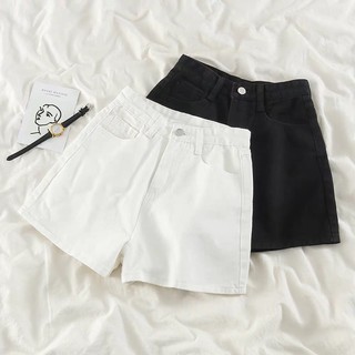 Short jeans basic 2 màu