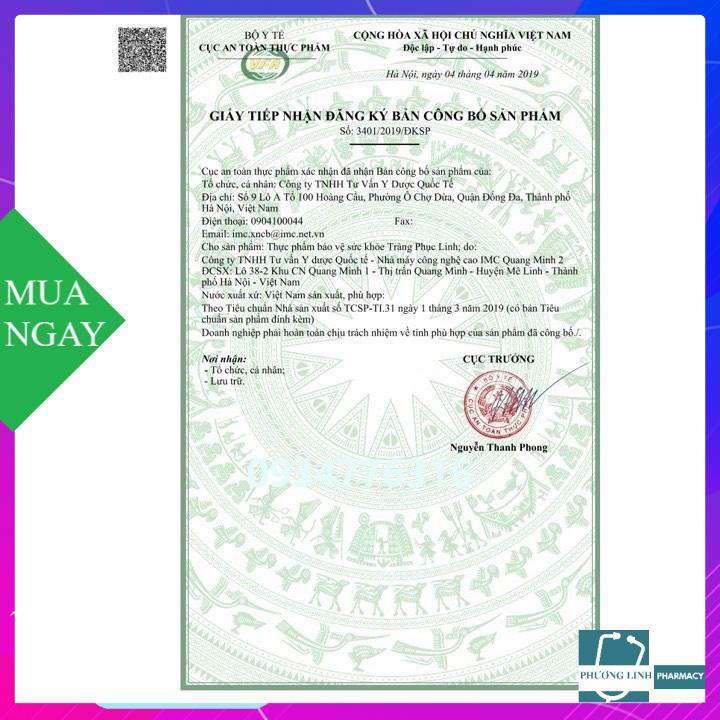Tràng Phục Linh tái tạo và phục hồi niêm mạc đại tràng, hộp 20 viên