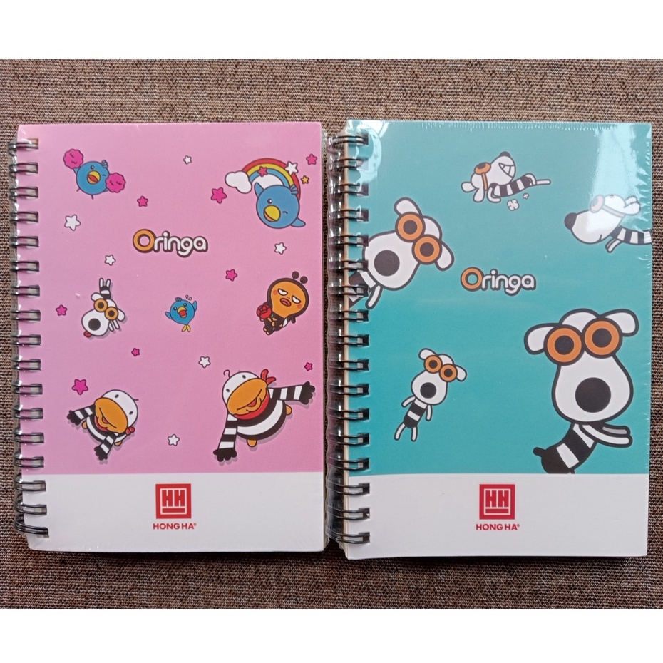 Sổ Lò Xo Ngang Oringa A6 200 Trang Hồng Hà 4166