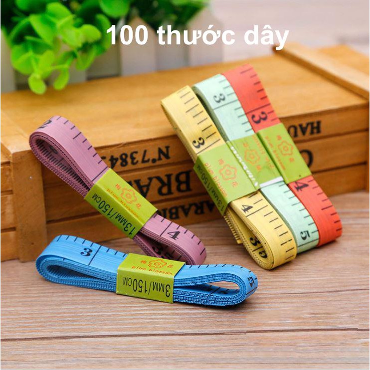 [SALE SỐC] Combo 100 thước dây cao cấp - may vá - đo chiều cao - đo kích thước 3 vòng - đa năng - tiện dụng