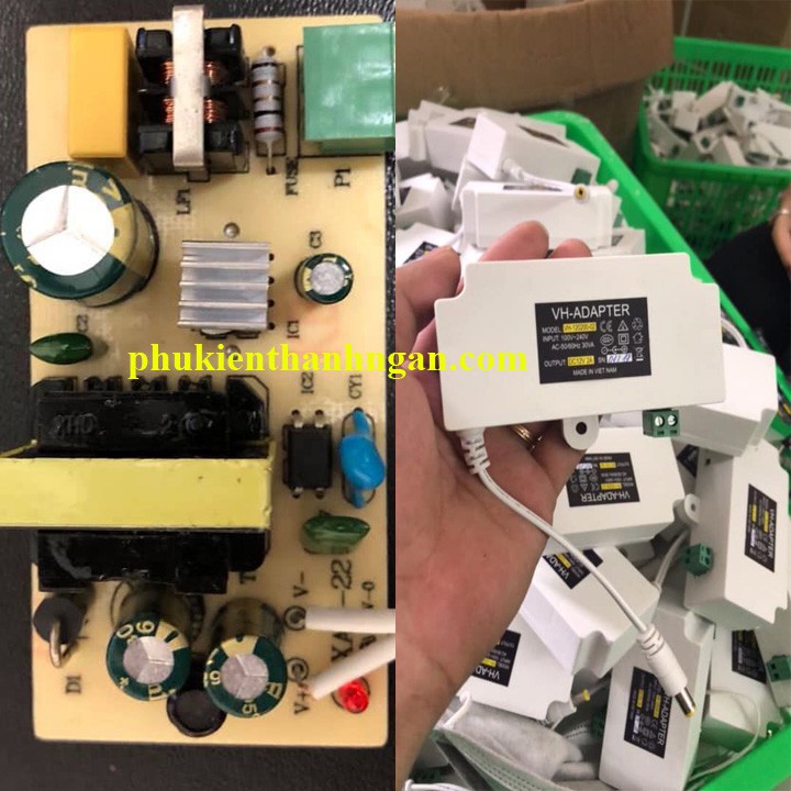 COMBO adapter 12v-2a và hộp nối, nguồn 12v2a , adapter 12v2a , adapter 12v 2a hàng mới | BigBuy360 - bigbuy360.vn