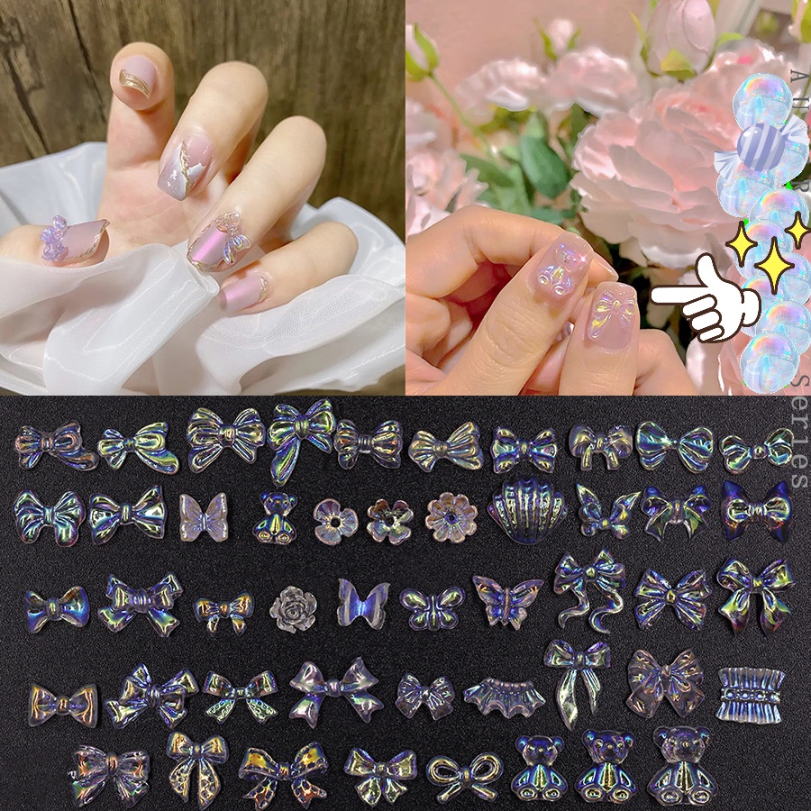 [Mã LIFE0803ALL giảm 10% đơn 0K] (MỚI) Phụ kiện trang trí hình chú gấu/bướm xinh xắn