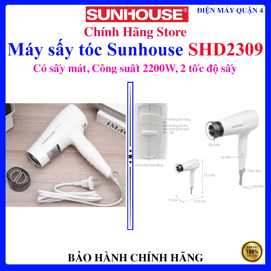Máy sấy tóc Sunhouse SHD2309