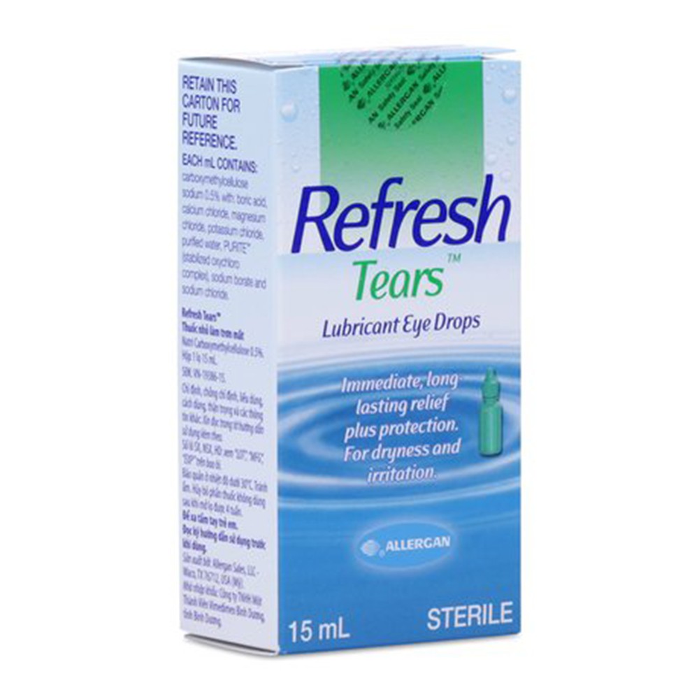 Refresh Tears Nước mắt nhân tạo 15ml