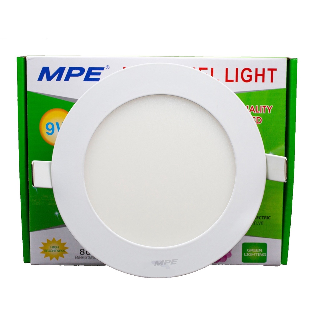 Đèn led âm trần, tròn MPE 9W