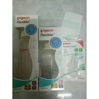 Combo bình sữa pp streamline 250ml + 150ml tặng 1 vỹ siêu mềm l